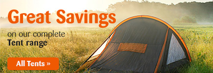 A wide range of tents and camping gear at Awnings Direct