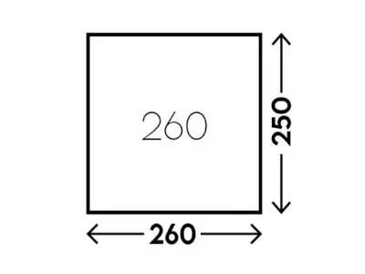Telta pace 260 size